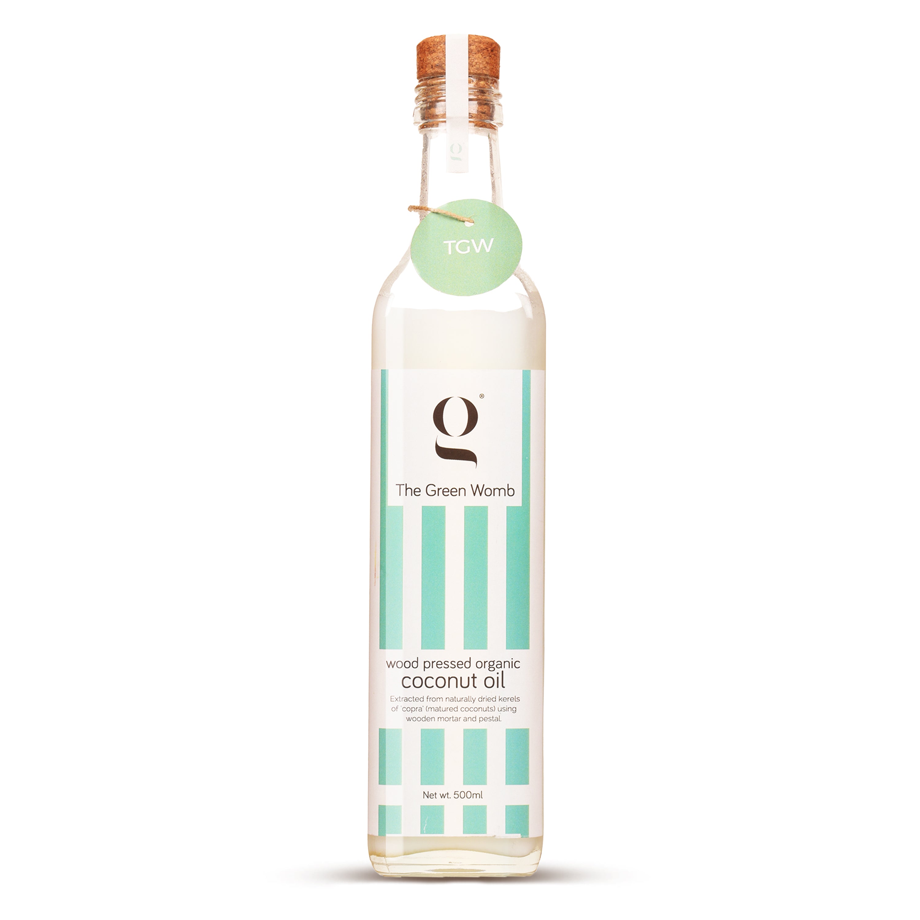 Wood Pressed Organic Coconut Oil