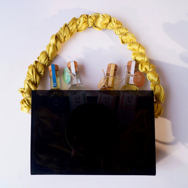 Black Acrylic Bag