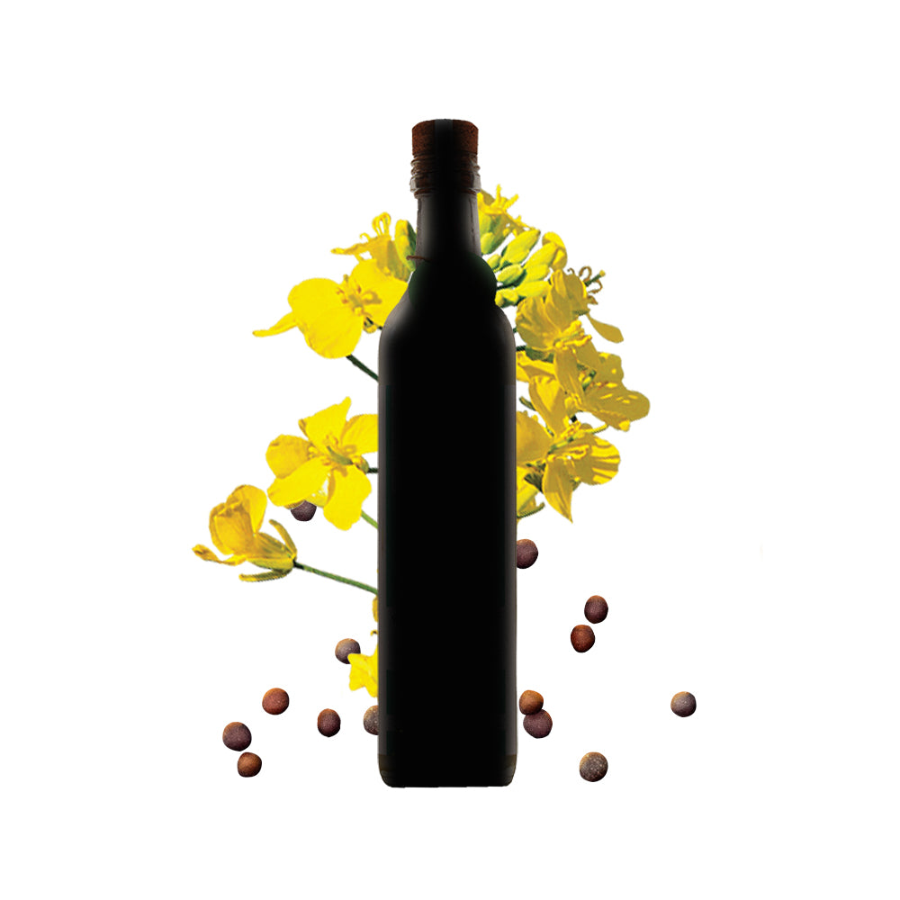 Wood Pressed Organic Black Mustard Oil