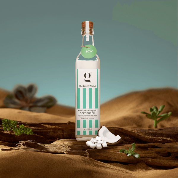 Wood Pressed Organic Coconut Oil